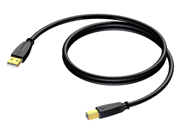 Procab CLD610/1,5 USB2.0 USB A to USB B cable 1,5m 